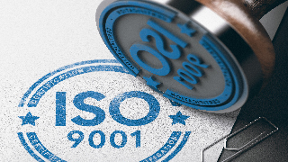 ISO 9001 Stamp of approval